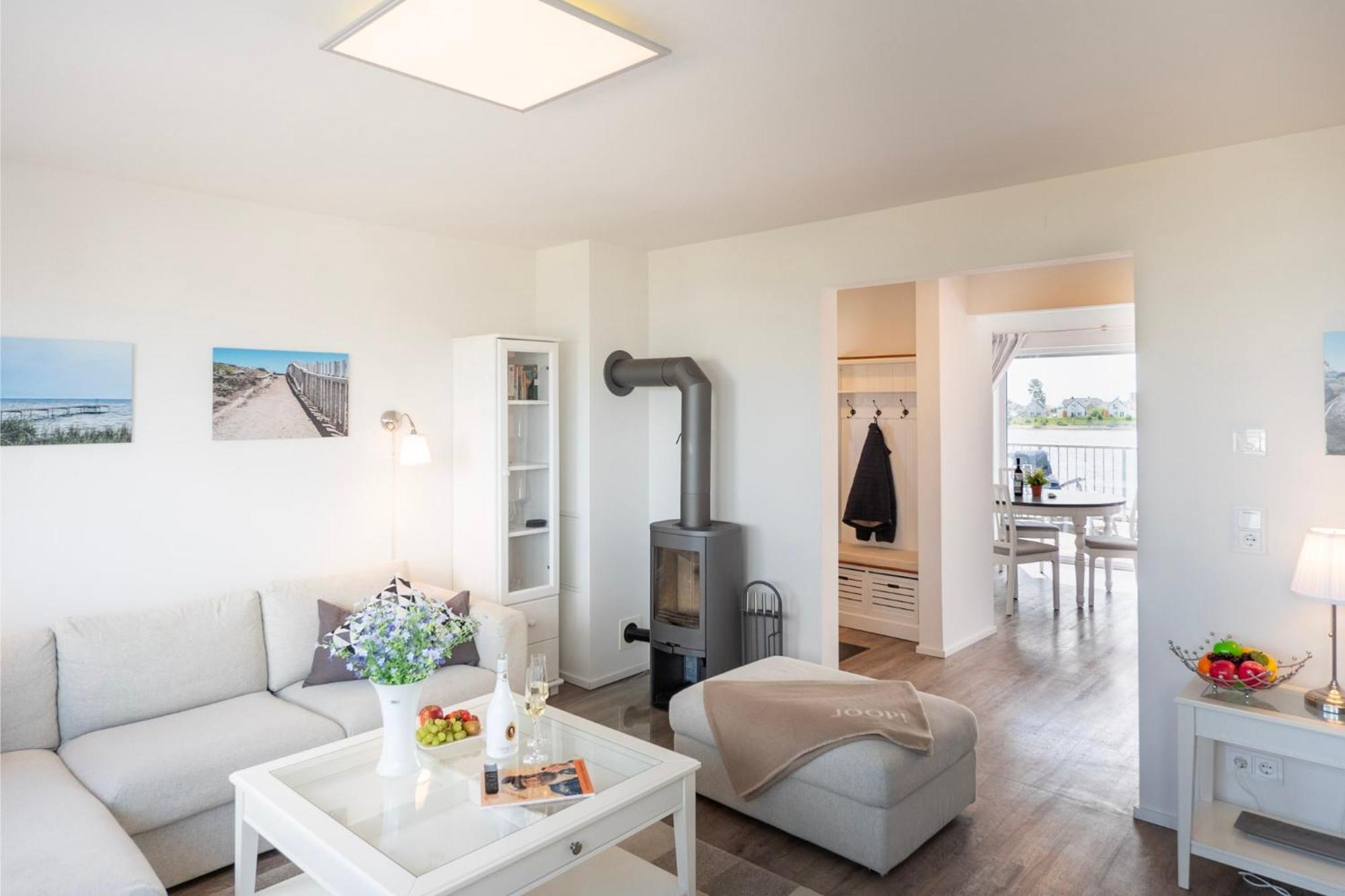 Maisonette Fewo Ostseeflair By Seeblick Ferien Oro, Erste Wasserreihe, E-Saeule Ольпеніц Екстер'єр фото