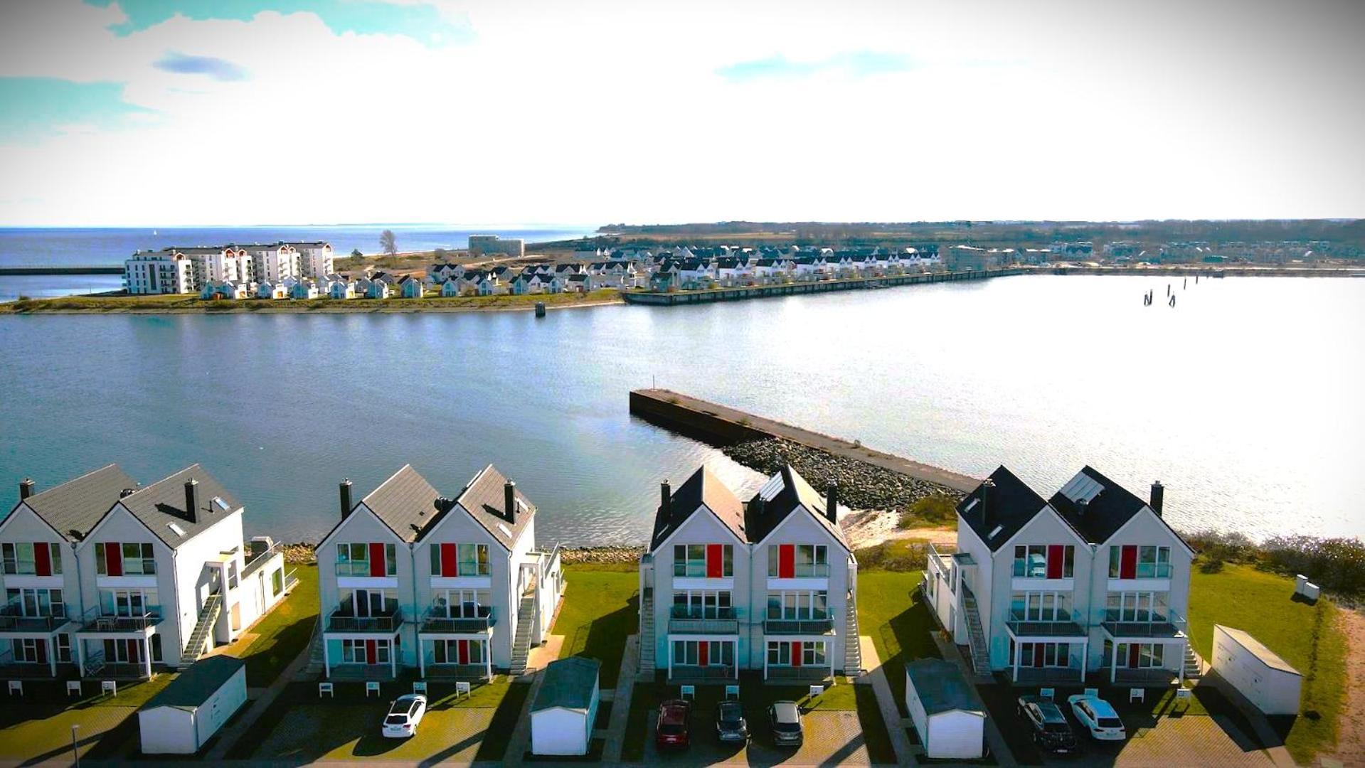 Maisonette Fewo Ostseeflair By Seeblick Ferien Oro, Erste Wasserreihe, E-Saeule Ольпеніц Екстер'єр фото