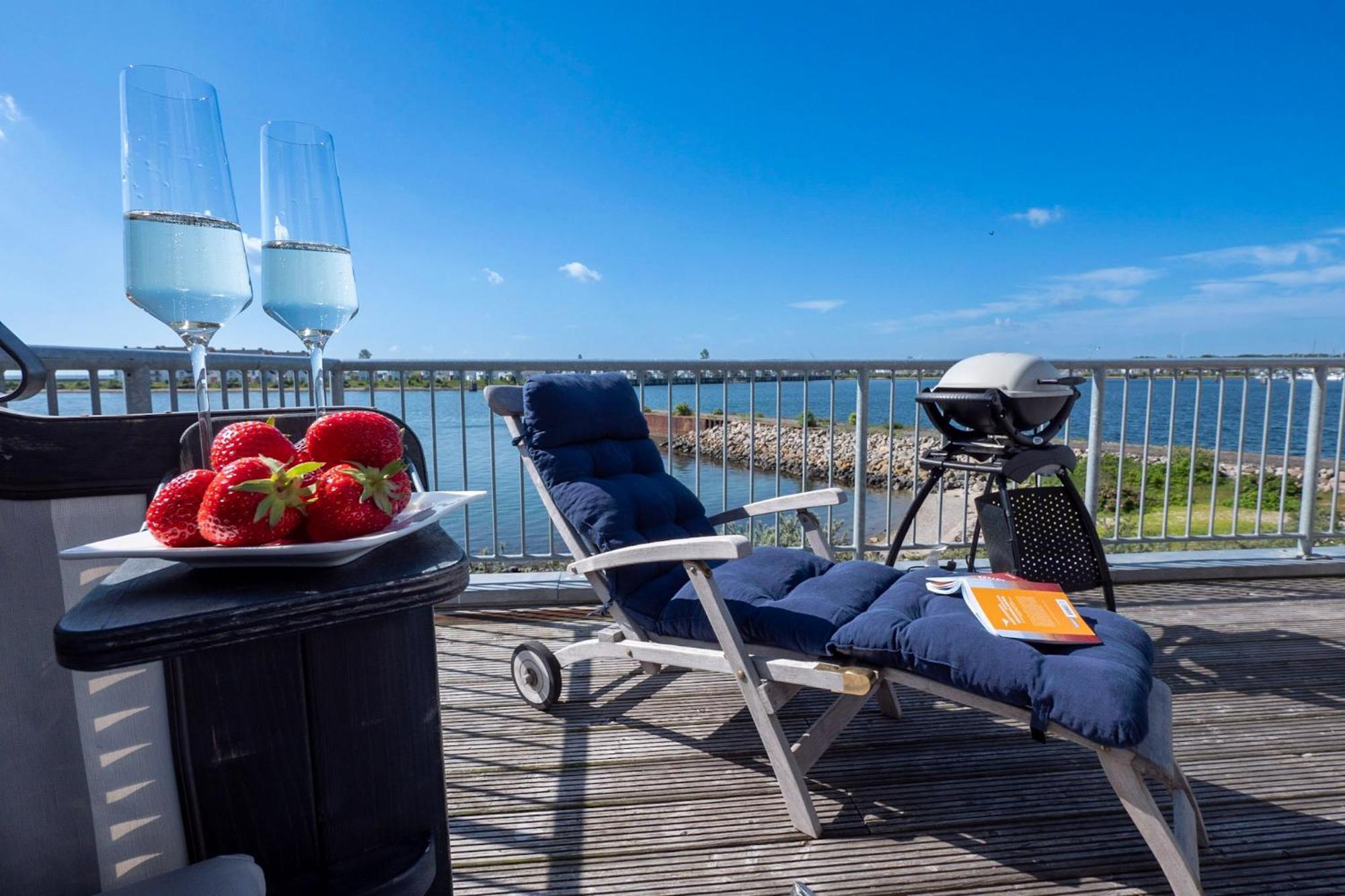 Maisonette Fewo Ostseeflair By Seeblick Ferien Oro, Erste Wasserreihe, E-Saeule Ольпеніц Екстер'єр фото