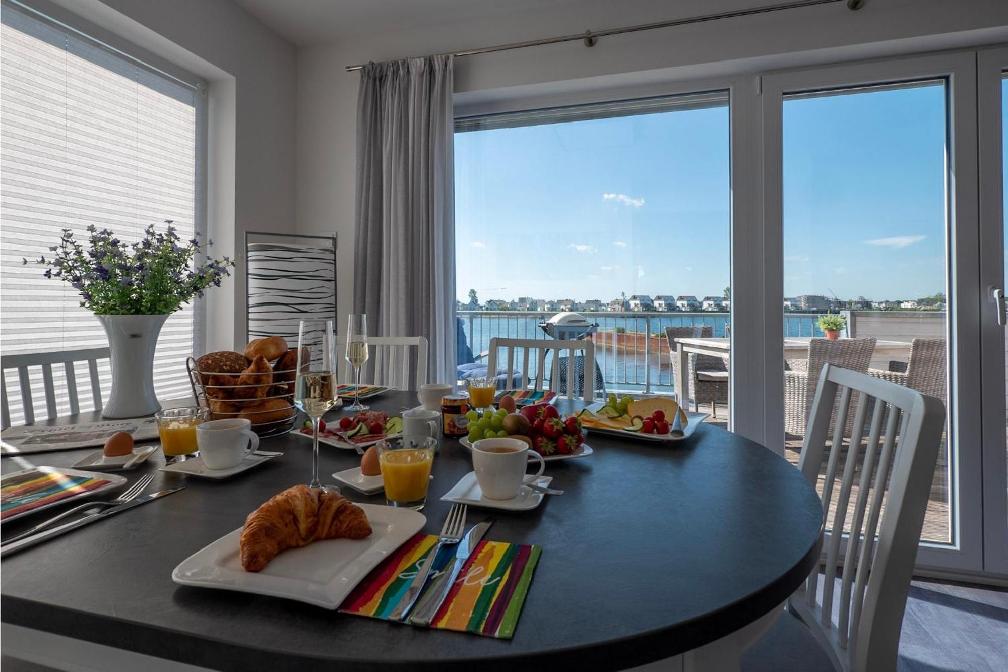 Maisonette Fewo Ostseeflair By Seeblick Ferien Oro, Erste Wasserreihe, E-Saeule Ольпеніц Екстер'єр фото