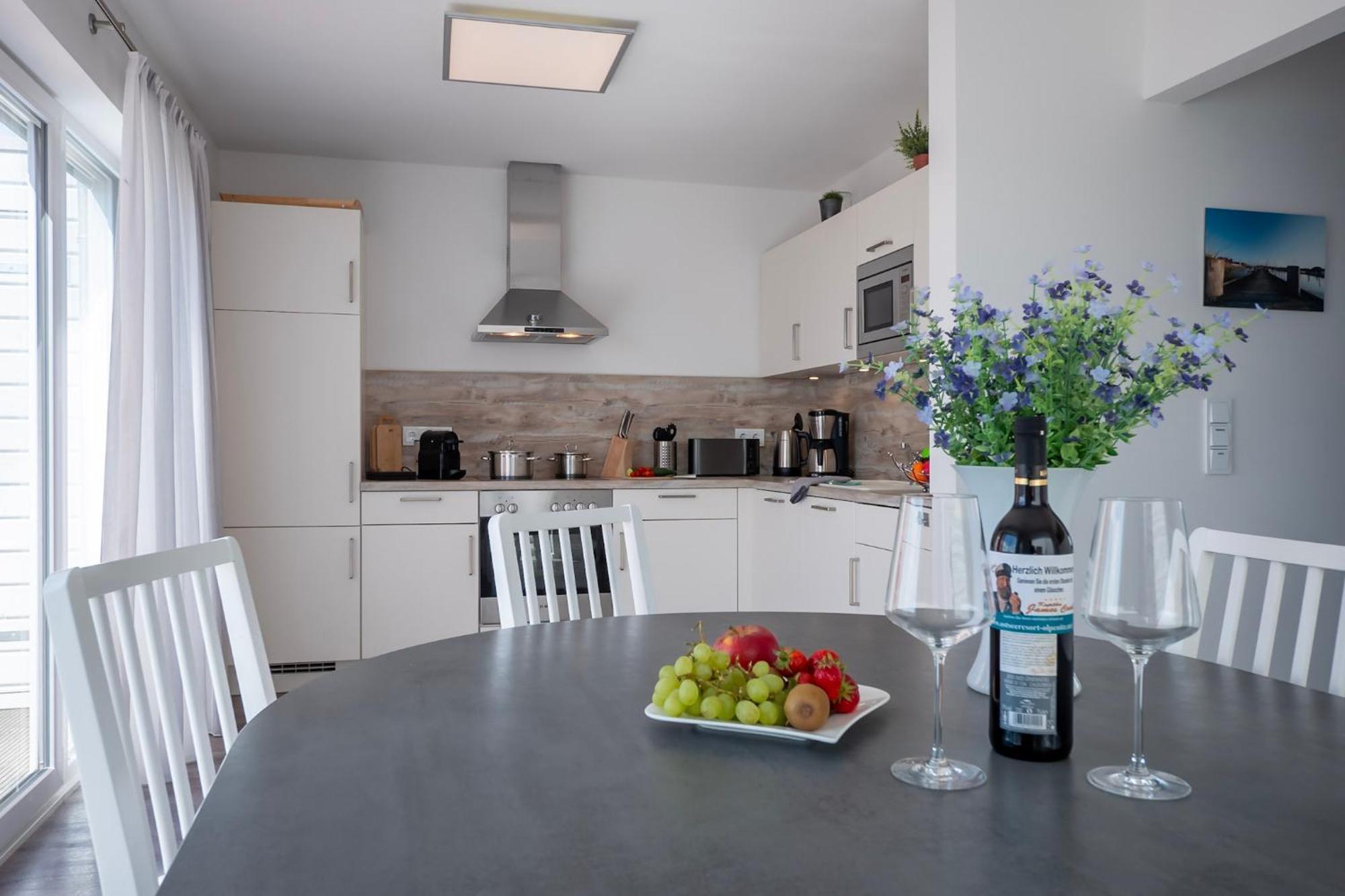 Maisonette Fewo Ostseeflair By Seeblick Ferien Oro, Erste Wasserreihe, E-Saeule Ольпеніц Екстер'єр фото