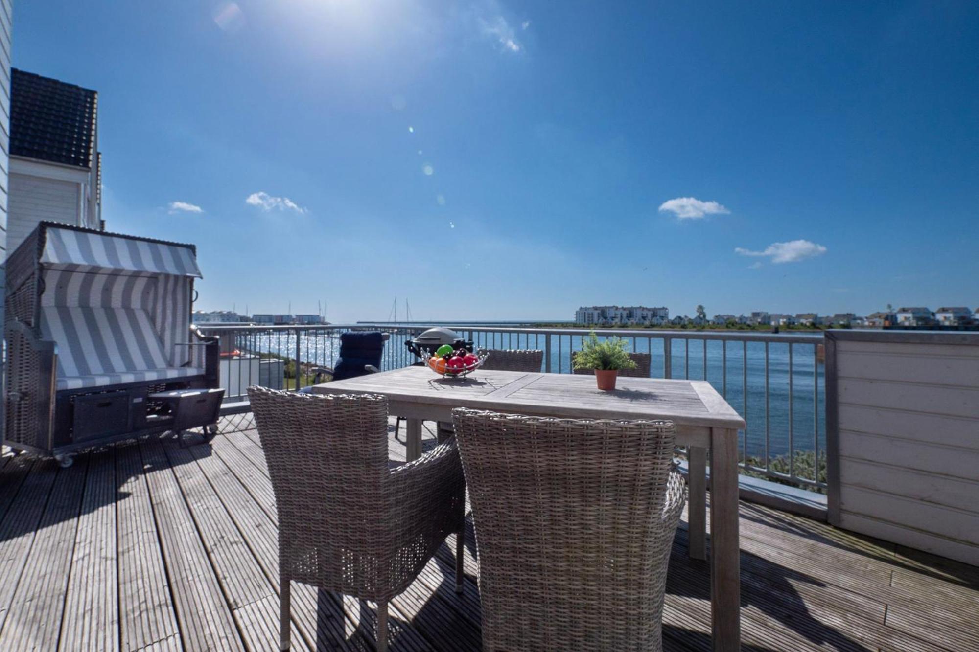 Maisonette Fewo Ostseeflair By Seeblick Ferien Oro, Erste Wasserreihe, E-Saeule Ольпеніц Екстер'єр фото