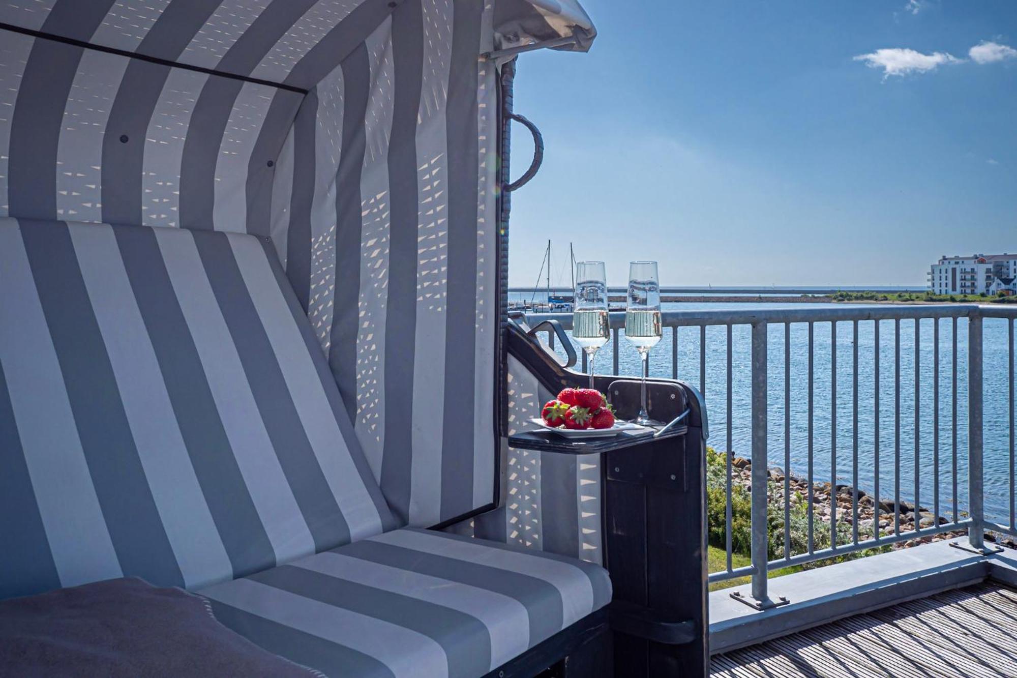 Maisonette Fewo Ostseeflair By Seeblick Ferien Oro, Erste Wasserreihe, E-Saeule Ольпеніц Екстер'єр фото
