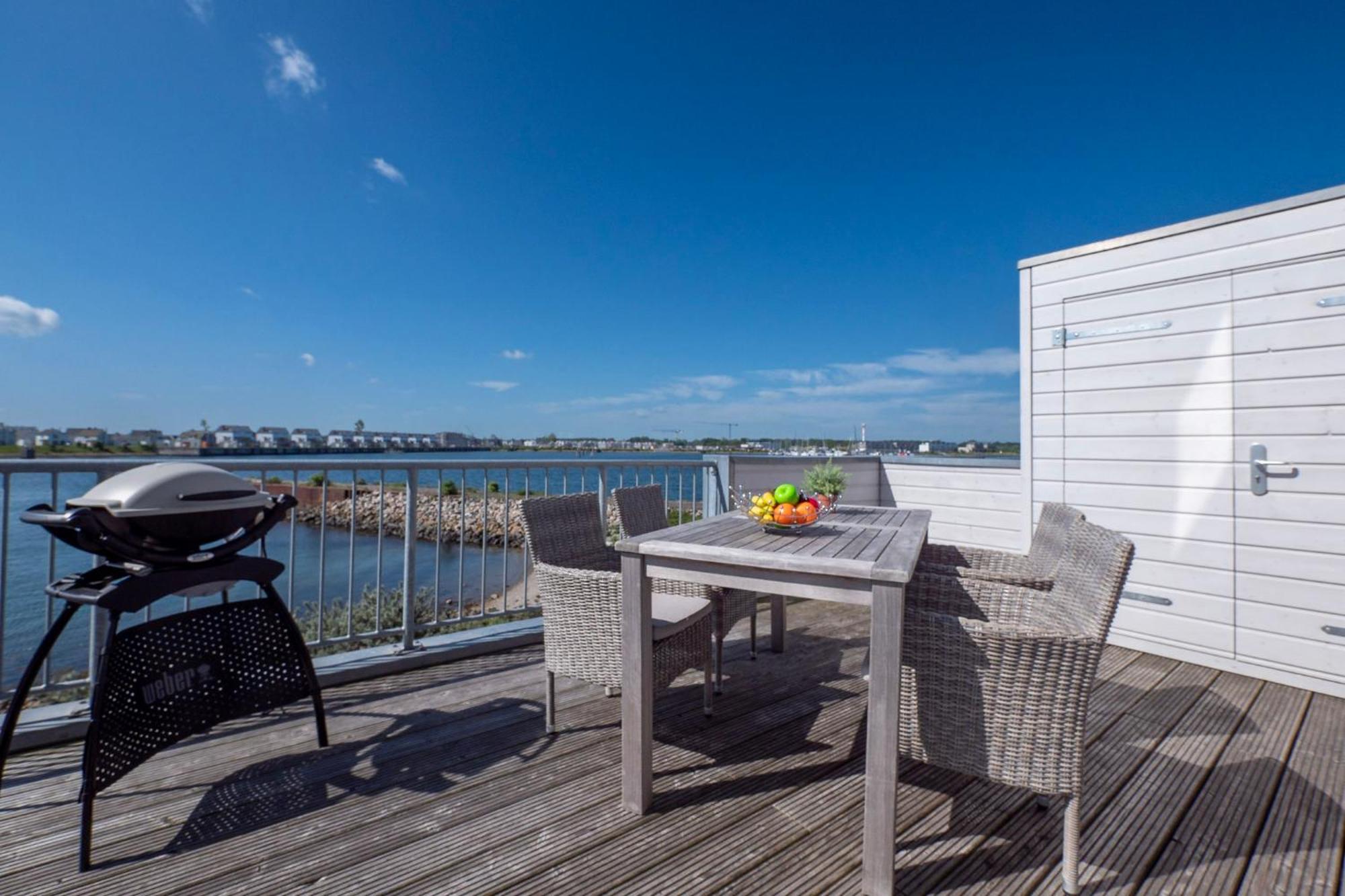 Maisonette Fewo Ostseeflair By Seeblick Ferien Oro, Erste Wasserreihe, E-Saeule Ольпеніц Екстер'єр фото